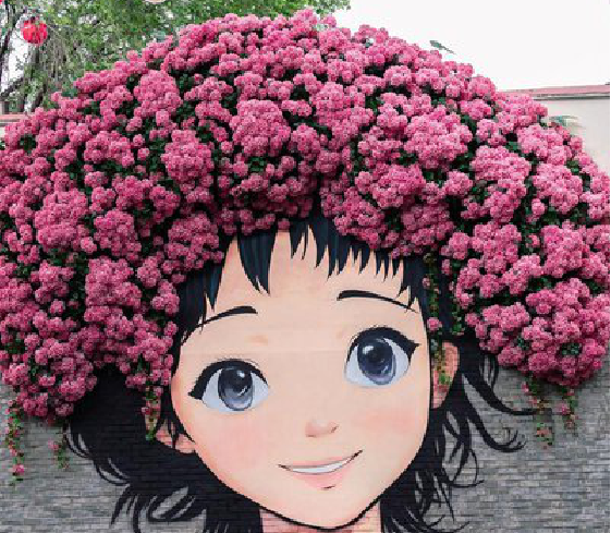 凉山墙体彩绘-网红墙打卡