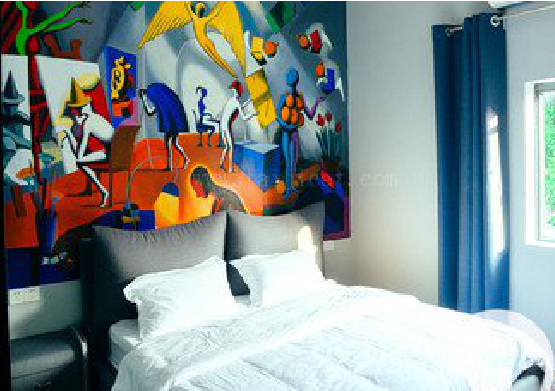 凉山对于酒店的墙体彩绘而言更注重哪些方面？