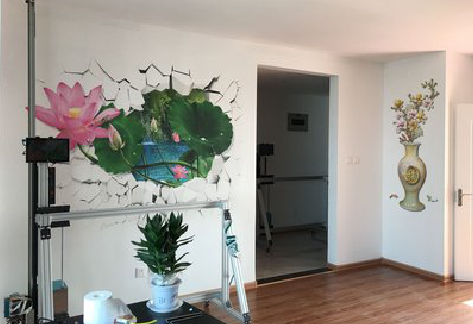 凉山墙体彩绘相比墙纸的优势。