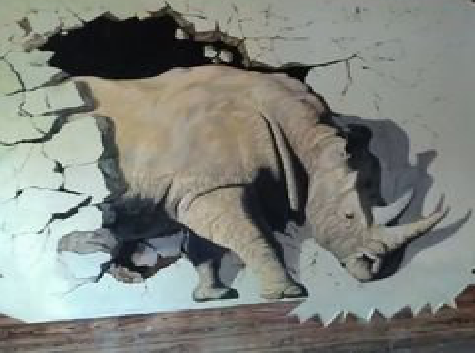 凉山在墙绘中，如何绘制3D效果？