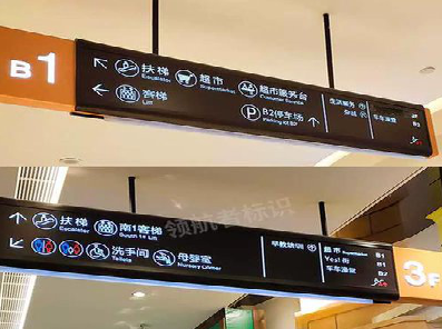 凉山如何通过商场标识牌引导客流分布？