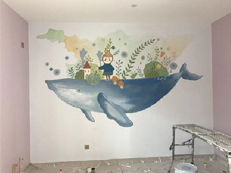 凉山手绘墙的特点及优势。